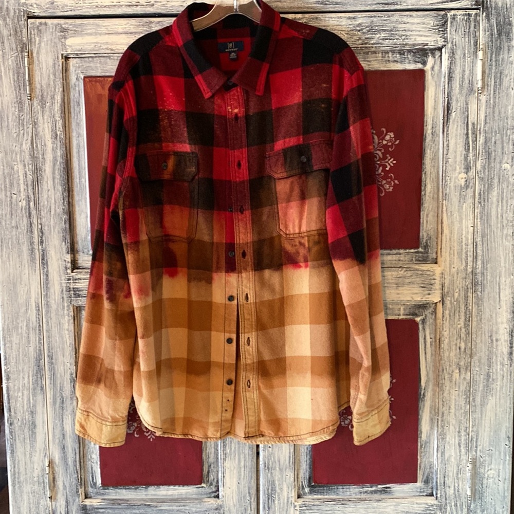 Flannel shirt $30 men's size only, 2XL shirt is new and a one of a kind